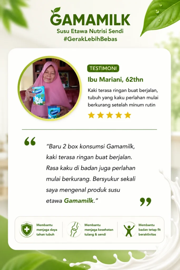 testimoni susu gamamilk - bu mariani